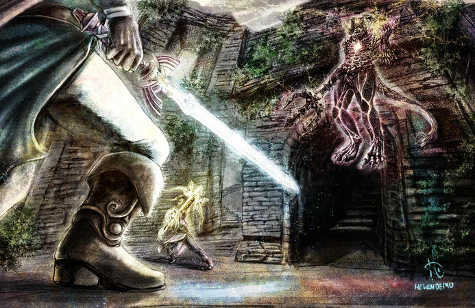 Devil Trigger Ganon - History of Light and Dark