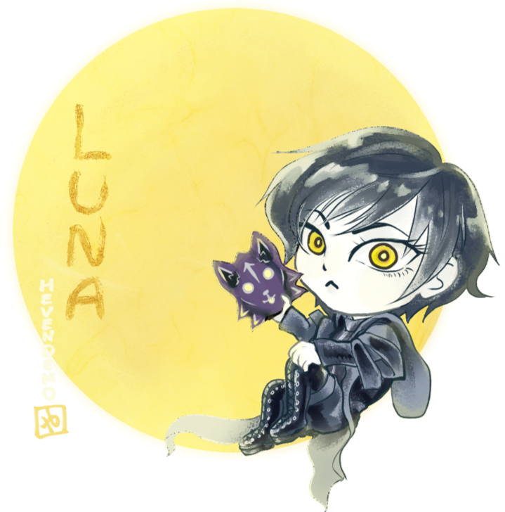 Luna - Chibi | Commission for Charchar45