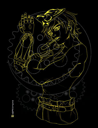 Luna - Lines | Commission for Charchar45