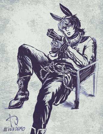 Bad Vibes | Commission for MysteriousChocoMilk on Toyhou.se