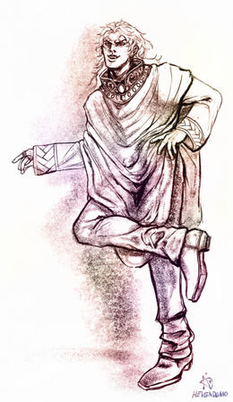 Dio - Part 1's Ending Credits | Midnight 1 Hour 1 draw challenge