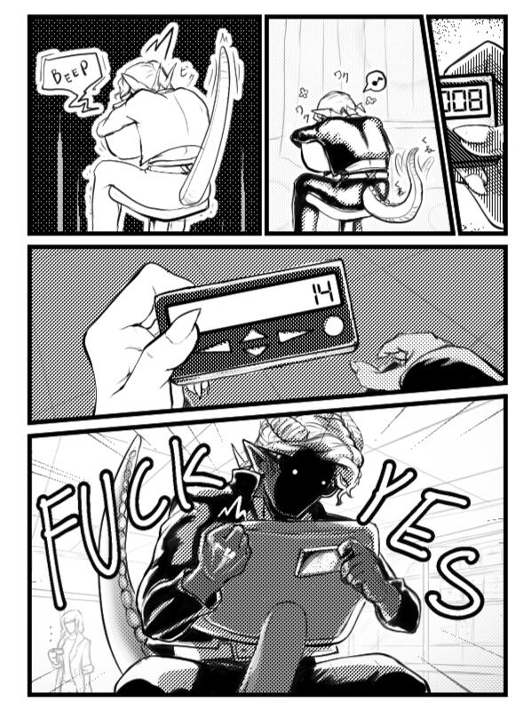 First Beeper | School AU - DnD